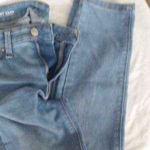 High rise sculpting skinny jeans